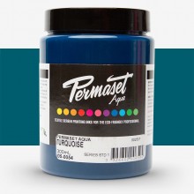 Permaset : Aqua Screenprinting Fabric : Standard : 300ml : Turquoise