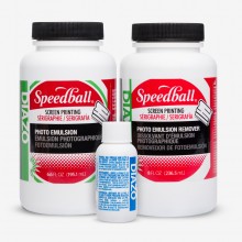 Speedball: Diazo Foto-Emulsion Kit: enthält Sensibilisator und Remover