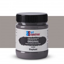 Kunst-Spektrum: Colourfix Pastell Grundierung 250ml Elephant Grey