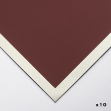 Art Spectrum : Colourfix Original : Pastel Paper : 50x70cm (Apx.20x28in) : Burgundy : Pack of 10