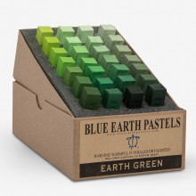Blue Earth : Soft Pastel : 28 Stick Box Set : Earth Green