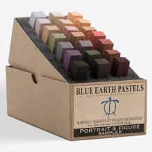Blue Earth : Soft Pastel : Portrait and Figure Sampler : Set of 21 : 1 Per Order