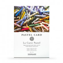 Sennelier Soft Pastel Card (feinem Sandpapier Körnung) Pad 60x40cm 12 Blatt 6 verschiedenen Farben 360gs