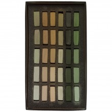 Terry Ludwig : Soft Pastel Set : 30 Neutral Greens