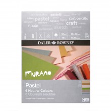 Murano Pastell Pad - neutralen Farben - 16 x 30.48 cm