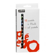 Pebeo: Oil Pastels 12 Pack Assorted