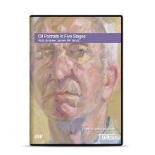 Townhouse : DVD : Oil Portraits in Five Stages : With Andrew James RP NEAC