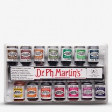 Dr. pH Martins Radiant: SET B (15 bis 28) Aquarell Farbstoff: 15ml