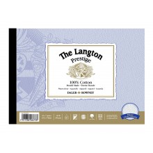 Daler Rowney : Langton Prestige Watercolour Paper : Blocks and Pads : 12 Sheets