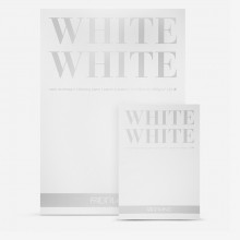 Fabriano : White White : Drawing Pad : 300gsm