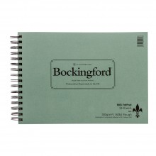 Bockingford: Spirale Fat Pad A4 rauh - 25 s