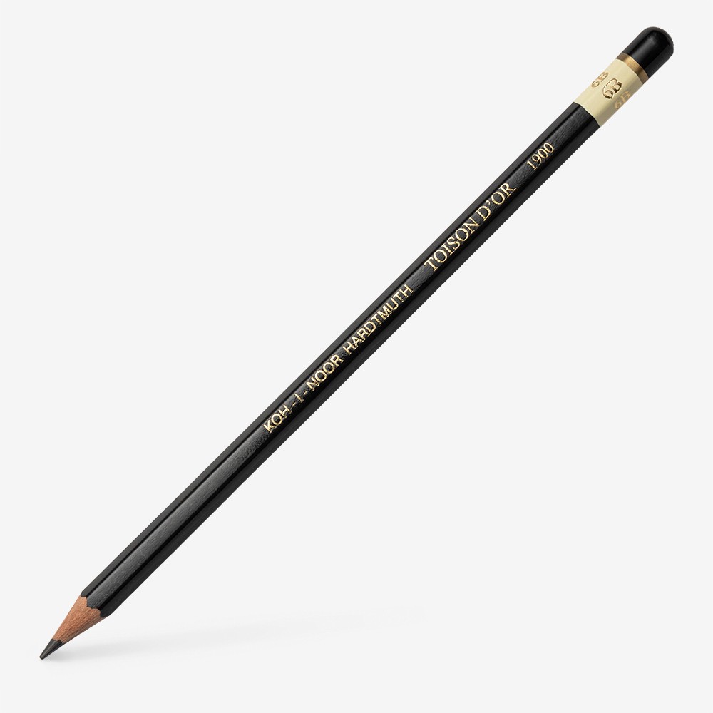 Koh-I-Noor : Toison d'Or : Crayons Graphite 1900 : 6B