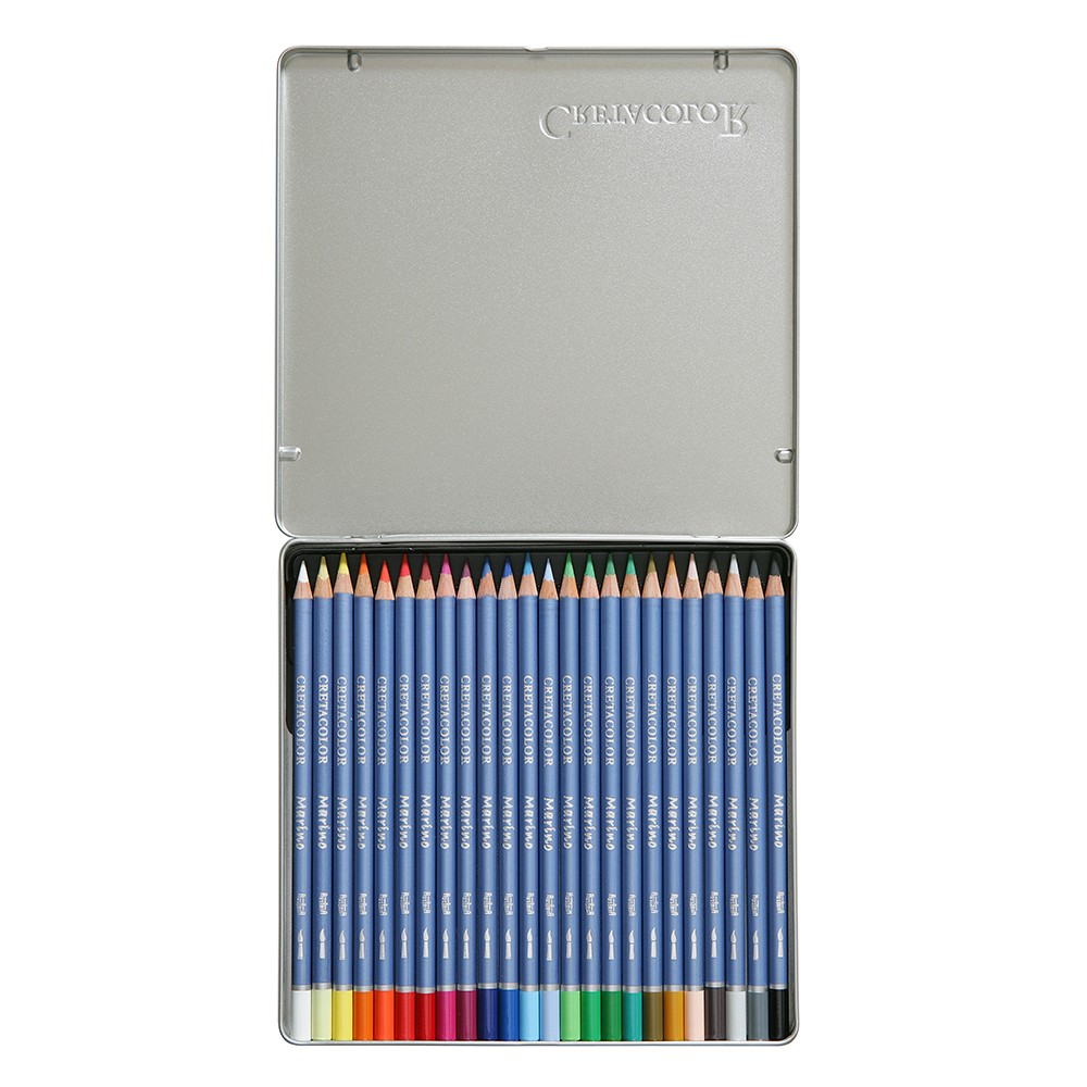 Cretacolor : Marino : Crayon Aquarelle : Lot de  24
