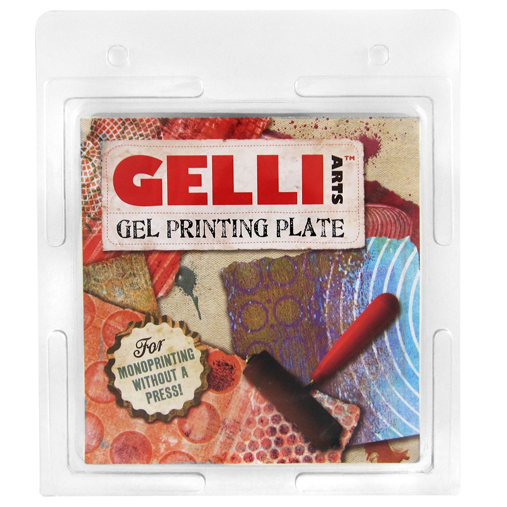 Gelli Plate :Gélatine : 6x6in