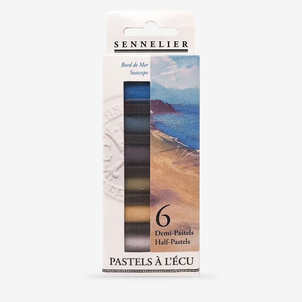 Sennelier : Soft Pastel : Half Stick : Set of 6 : Seascape
