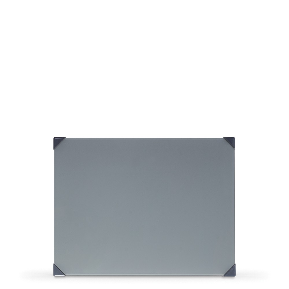 New Wave : Posh : Table Top Glass Palette : 9x12in (Apx.23x30cm) : Grey