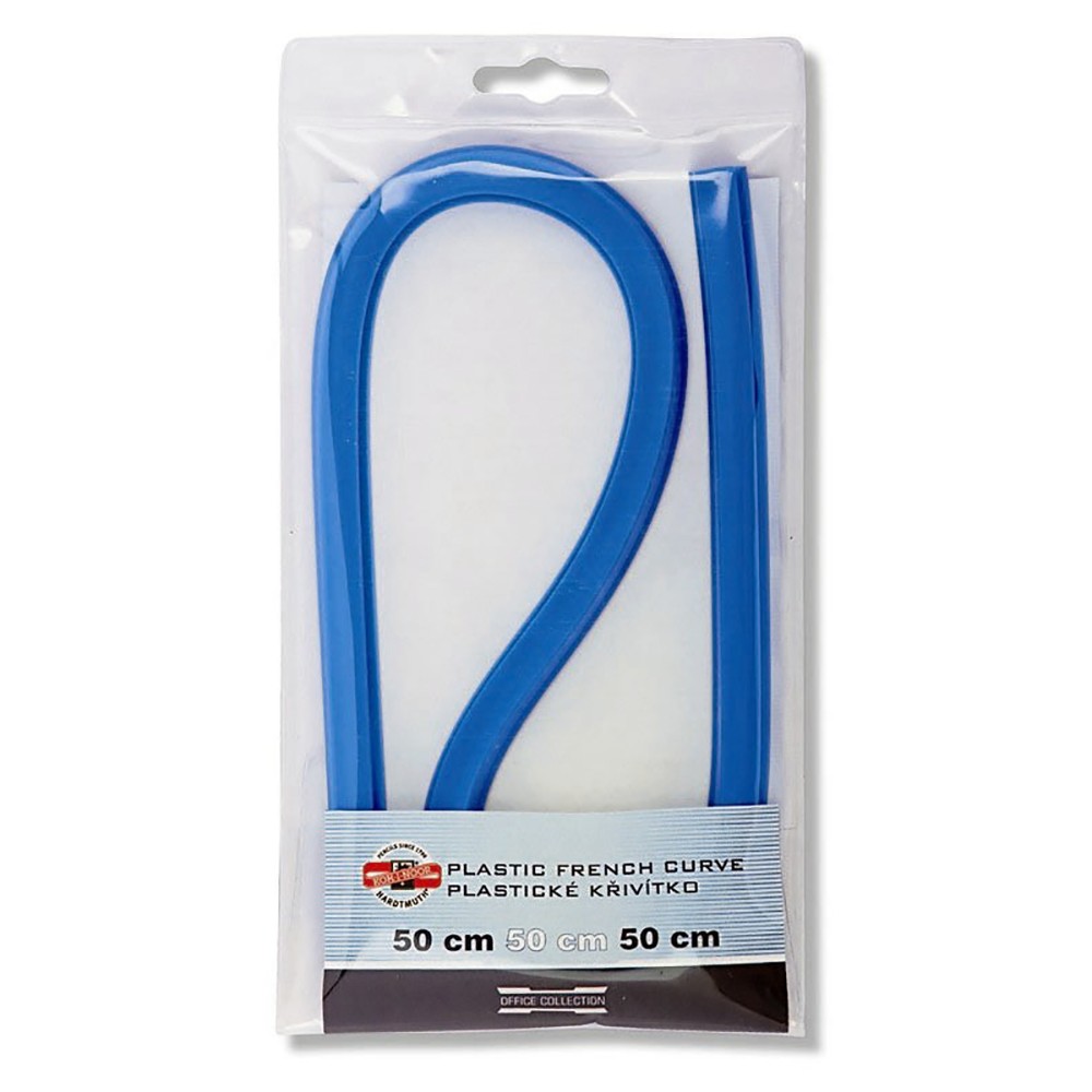 Koh-I-Noor : Plastic Flexi French Curve : 50cm