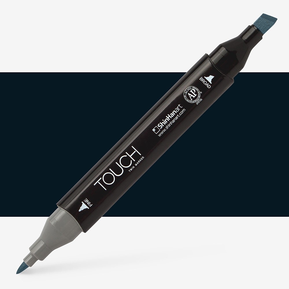 Shinhan : Touch Twin Marker Pen : Black : 120