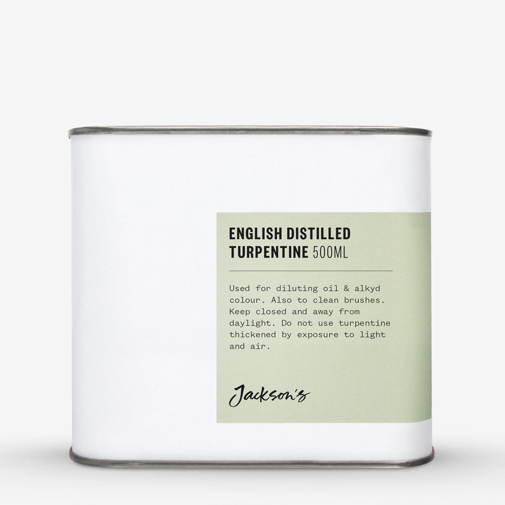 Jackson's : English : Térébenthine Distillée  500ml : Expédition par Voie Terrestre