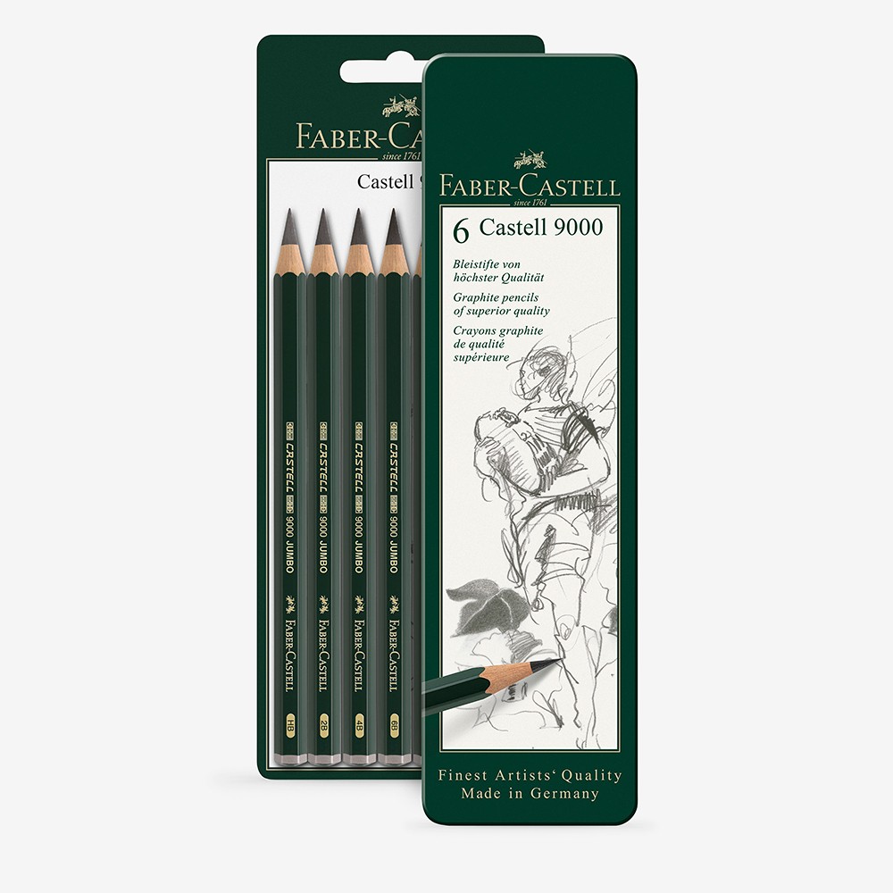 Faber-Castell : Series 9000 Jumbo Pencil Sets
