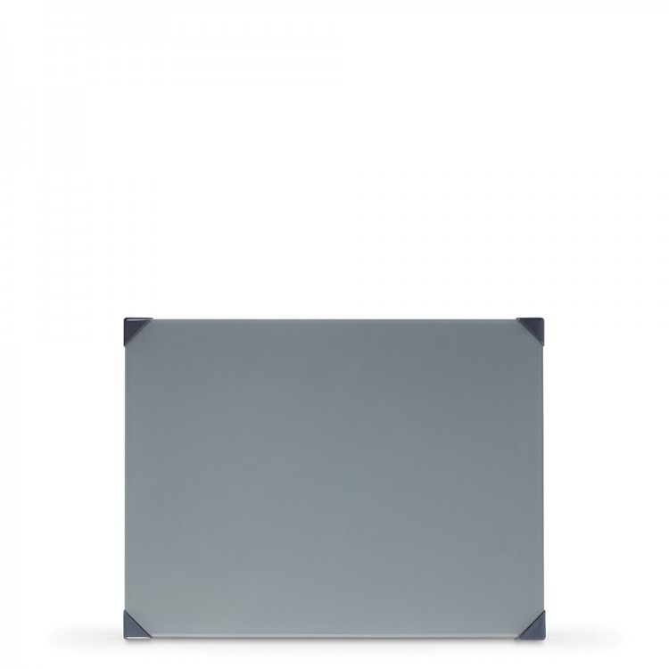 New Wave : Posh : Table Top Glass Palette : 9x12in : Grey