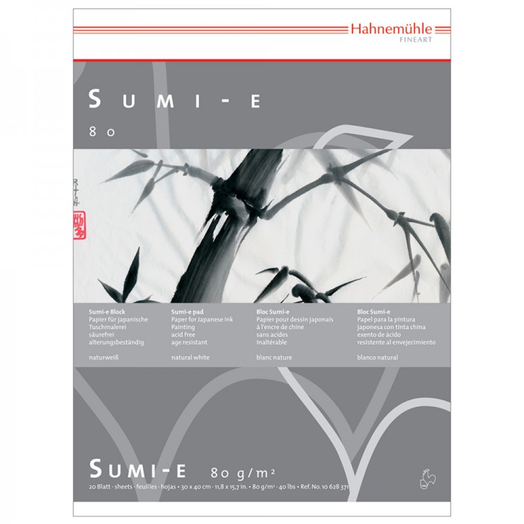 Hahnemuhle : Sumi-E Japanese Ink Paper : Gummed Pads