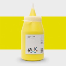 Art-K : Acrylic Paint : 500ml : Lemon Yellow