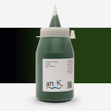 Art-K : Acrylic Paint : 500ml : Sap Green