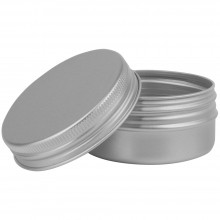 JAS :Pot en Aluminium Vide avec Couvercle : 75ml