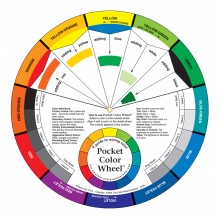 Color Wheel Company :Roue Colorée de Poche 5 1/8 inch de Diamètre