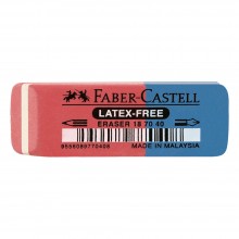 Faber Castell : Latex Sans Dissolvant : Bleu et Rouge Red and Blue