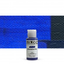 Golden : Fluid :Peinture Acrylique : 30ml (1oz): Ultramarine Blue