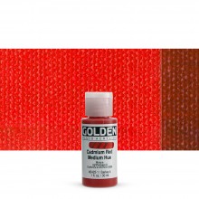Golden : Fluid :Peinture Acrylique : 30ml (1oz): Cadmium Red Medium Hue