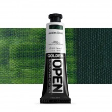 Golden : Open : Peinture Acrylique Séchage Lent: 60ml: Jenkins Green VII
