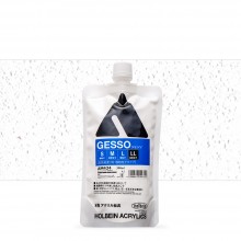 Holbein : White Acrylic Gesso : 300ml : (LL) Very Coarse Texture