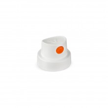 Molotow : Silent Fat Cap : 5cm Ligne de largeur: White/Orange