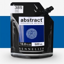 Sennelier : Abstract Acrylic Paint : 500ml : Satin : Primary Blue