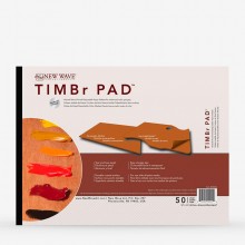 New Wave : Timbr Pad :Palette Jetable de Papiers : Modèle Rectangulaire : 30x40cm