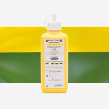 Schmincke :Aero Color : Encre Acrylique de Qualité Supérieure : 250ml Primary Yellow