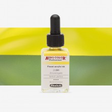 Schmincke :Aero Color : Encre Acrylique de Qualité Supérieure : 28ml Lemon Yellow