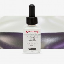 Schmincke :Aero Color : Encre Acrylique de Qualité Supérieure : 28ml Aero Vision Silver-Violet