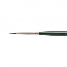 Silver Brush : Ruby Satin : Pinceau Synthétique : Série 2500S : Rond : Taille 1