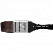 Silver Brush : Black Velvet : Pinceau Ecureuil et Risslon (Synthétique) :Série 3014S : Large  Wash Blender : Taille 1in