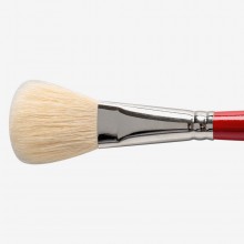 Silver Brush :Pinceau Oval : Poil Blanc : Blaireau : Série 5519S : # 3/4in