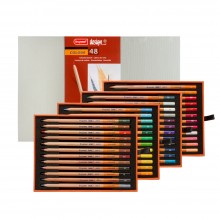 Bruynzeel : Design : Crayon de Couleurs : Boîte de 48 : Couleurs Assorties