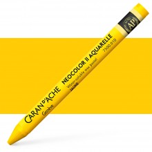 Caran d'Ache : Neocolor II : Crayon Aquarelle: Yellow