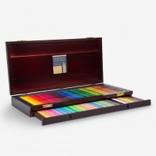 Holbein : Artists' Coloured Pencil : Wooden Box : Set of 100