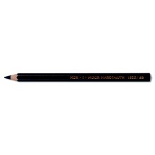 Koh-I-Noor : Jumbo : Crayon Graphite 1820 : 10mm de  Diamètre : 6B