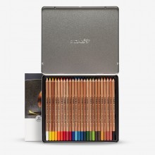 Lyra : Rembrett Lot de Crayons de Couleurs Multi-Couleurs :  Boite en Métal  24 pcs