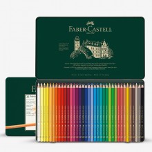 Faber Castell :Crayon Polychrome : Boite en Métal de 36